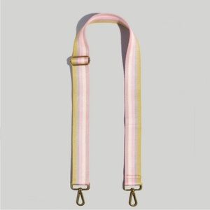 Madewell Crossbody Bag Strap: Rainbow Striped Webbing Edition